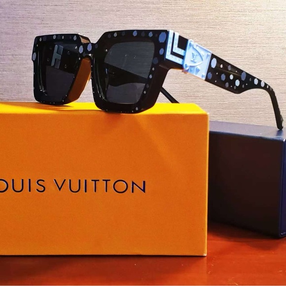 Louis Vuitton x Yayoi Kusama Millionaire Sunglasses Black White Polka Dots - Picture 9 of 10